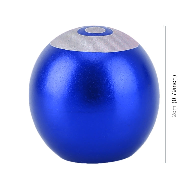 4 PCS Ball Number 8 Gas Cap Mouthpiece Cover Tire Cap Car Tire Valve Caps