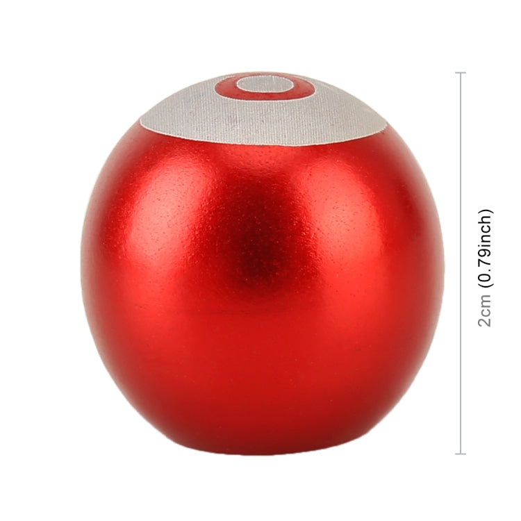 4 PCS Ball Number 8 Gas Cap Mouthpiece Cover Tire Cap Car Tire Valve Caps