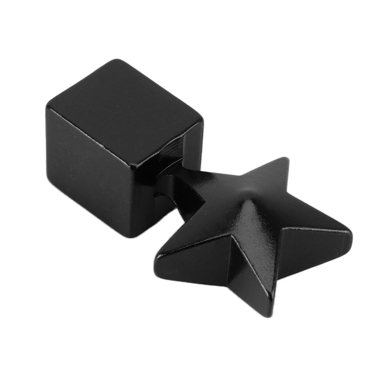 4 PCS Star Shape Gas Cap Mouthpiece Cover Tire Cap Car Tire Valve Caps