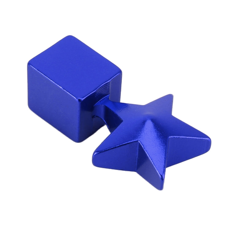 4 PCS Star Shape Gas Cap Mouthpiece Cover Tire Cap Car Tire Valve Caps