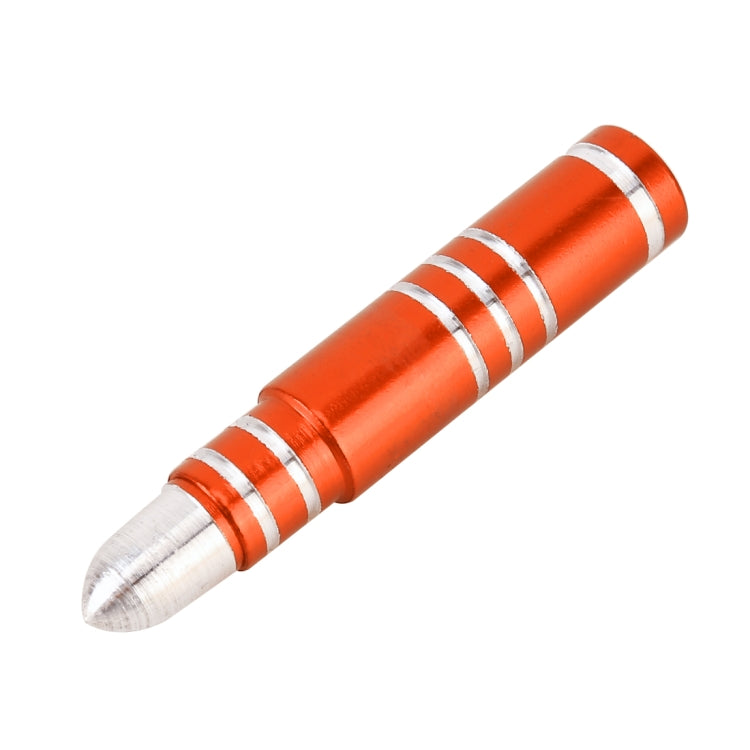 4 PCS Long Bullet Shape Gas Cap Mouthpiece Cover Tire Cap Car Tire Valve Caps