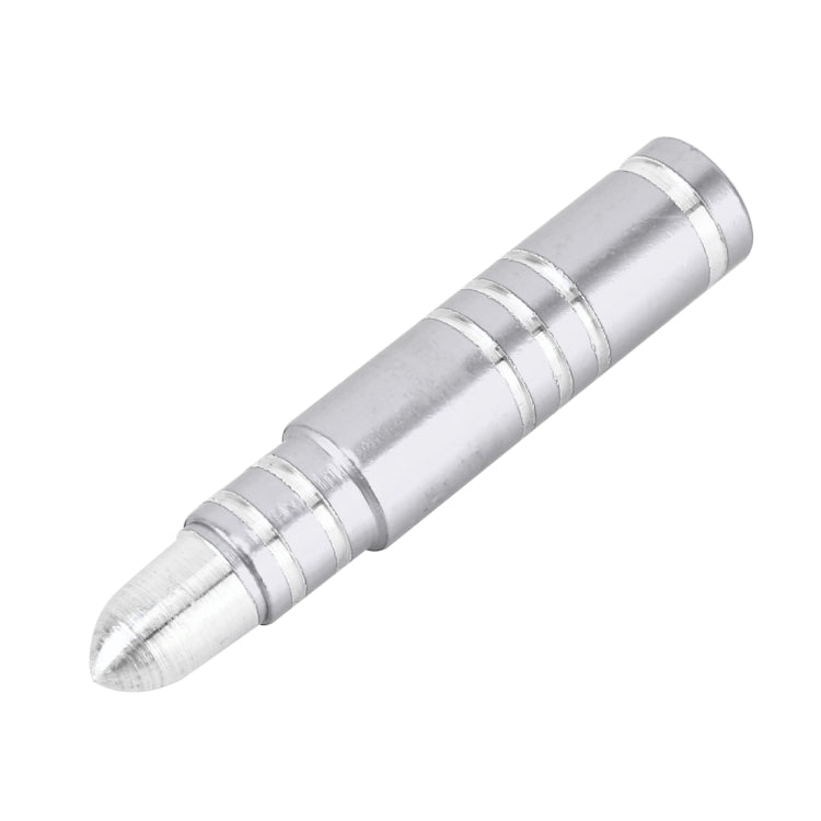 4 PCS Long Bullet Shape Gas Cap Mouthpiece Cover Tire Cap Car Tire Valve Caps