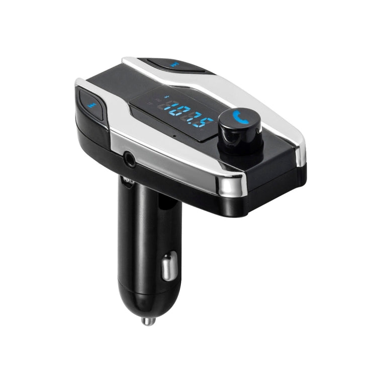 XINK XK-750 Multifunctional Bluetooth Vehicular FM Transmitter and USB Car Charger MP3 Player Support USB SD TF Carte for iPhone 6s & 6s Plus, Galaxy Note 5 & S6 Edge+, and Most Bluetooth Mobile Devices