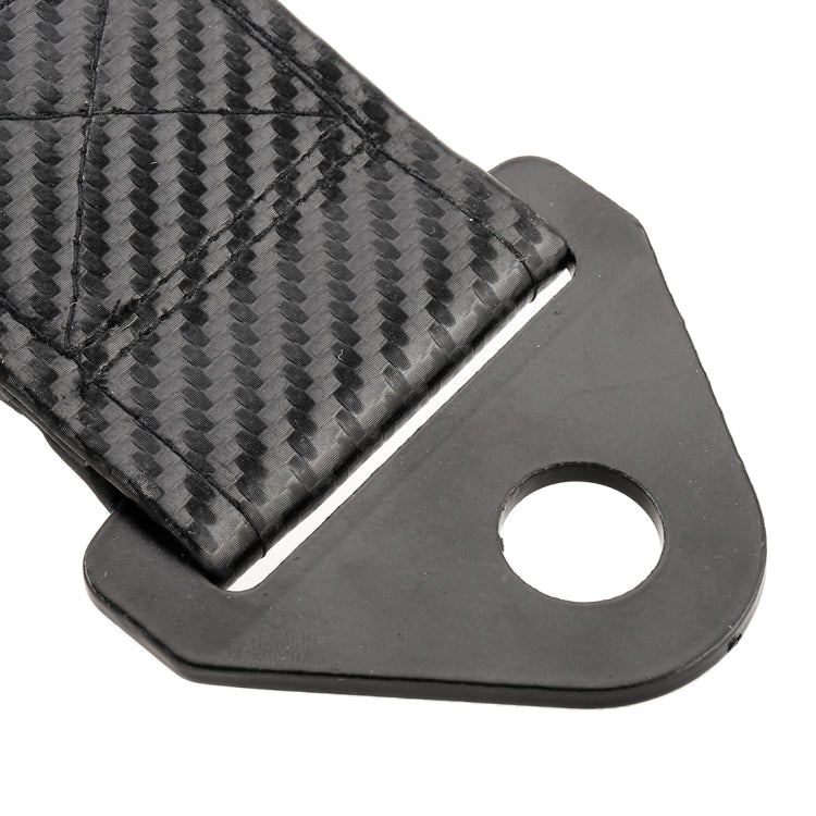 Car Universal Tow Strap Screw Hole Carbon Fiber Towing Rope