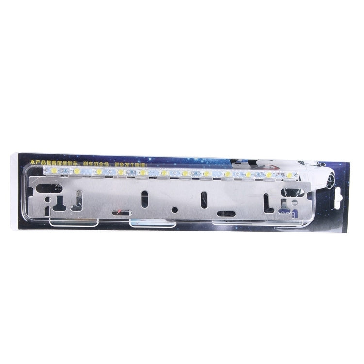 6W 5000K 300LM 12 LED Wafer Car Backup Auxiliary Light Brake Light, DC 12V Cable Length: 140cm(White Light)