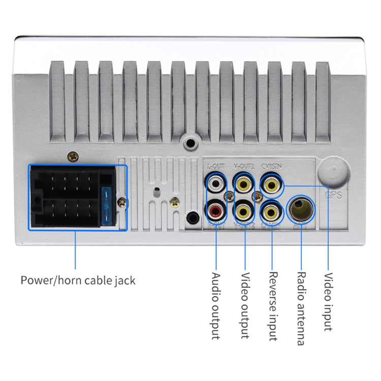 S7 7 inch HD Universal Car Radio Receiver MP5 Player, Support FM & Bluetooth & TF Card & Phone Link with Remote Control