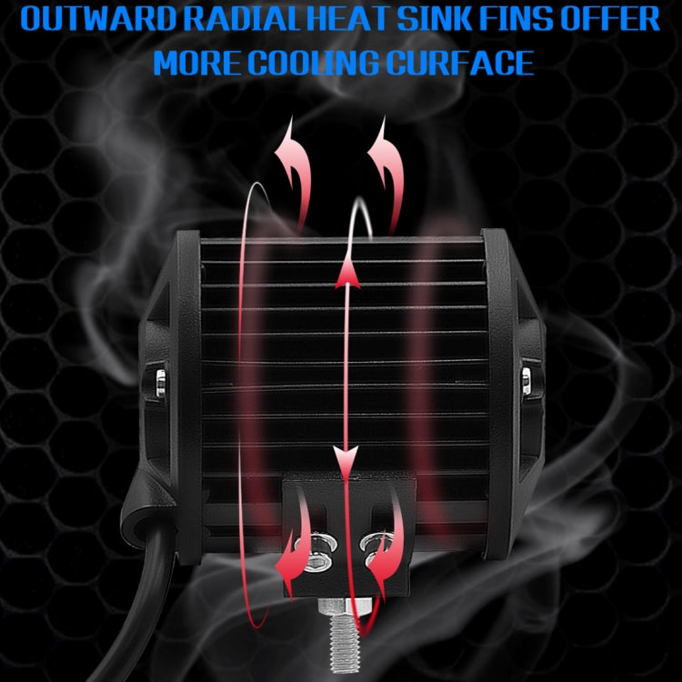 4 inch 18W 1800LM 4 Row LED Strip Light Working Refit Off-road Vehicle Lamp Roof Strip Light