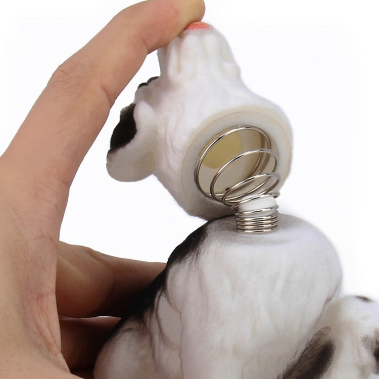 Car Interior Simulation Shaking Head Toy Swinging Puppy Dog Self Adhesive Decor Ornament