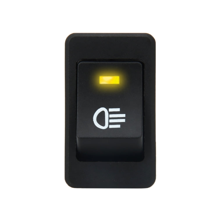 30 Amp 12 Volt Four Plugs LED ON OFF Car Fog Light Switch