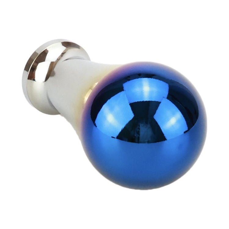 Universal Vehicle Car Blue Screwed Gear Shifter Lever Manual Automatic Shift Knob Adapter