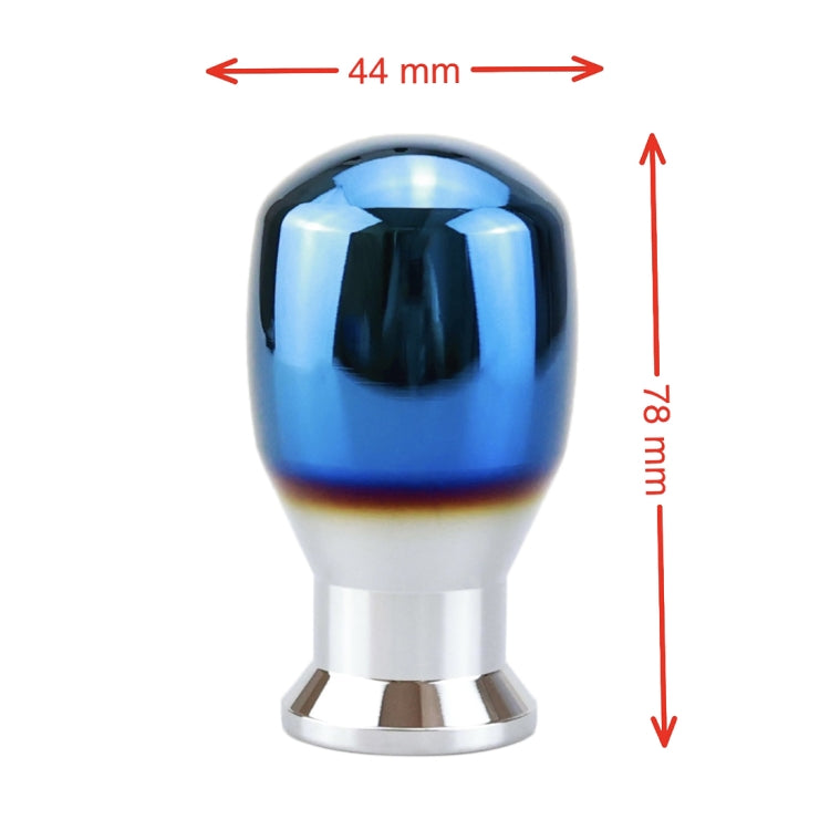 Universal Vehicle Car Blue Gear Shifter Lever Manual Automatic Shift Knob Adapter, Size: 4.2*7.8cm