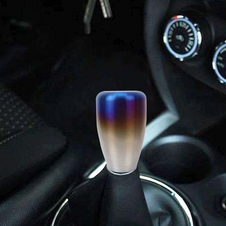 Universal Vehicle Car Blue Gear Shifter Lever Manual Automatic Shift Knob Adapter, Size: 5.8*4cm