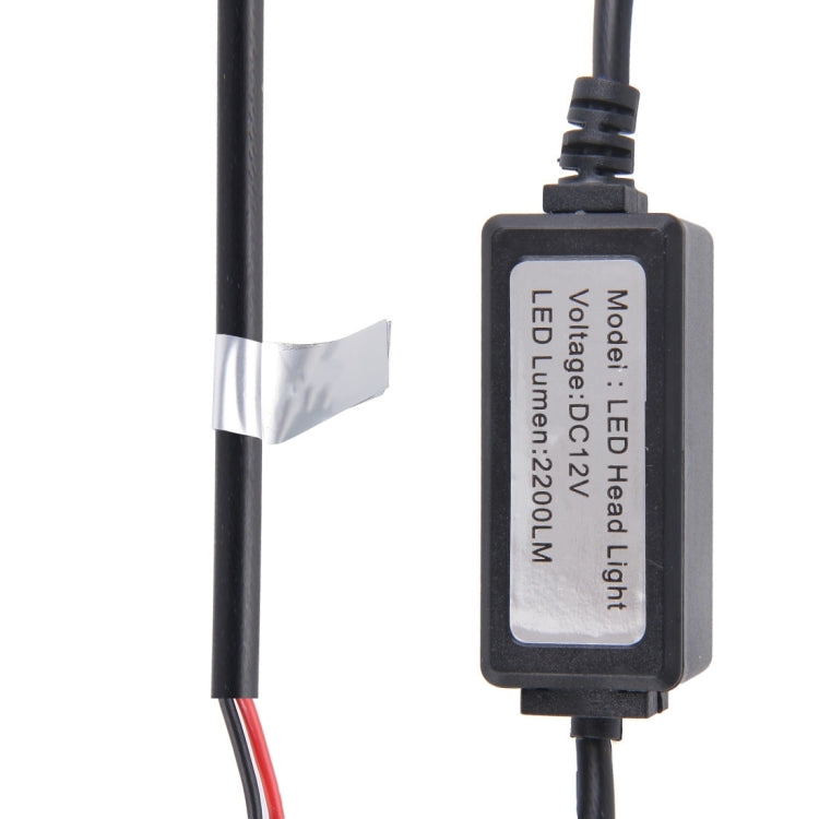 2 PCS H3 32W 2200lm 6000K Car LED Headlight, DC 12V(White Light)