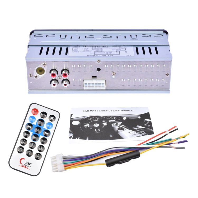 1044 Single Din Car Audio FM Radio Stereo Receiver MP3 Player, Support USB / TF Card