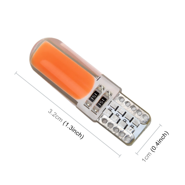 10 PCS T10 1.5W 90LM Car Clearance Light Marker Light, DC 12V