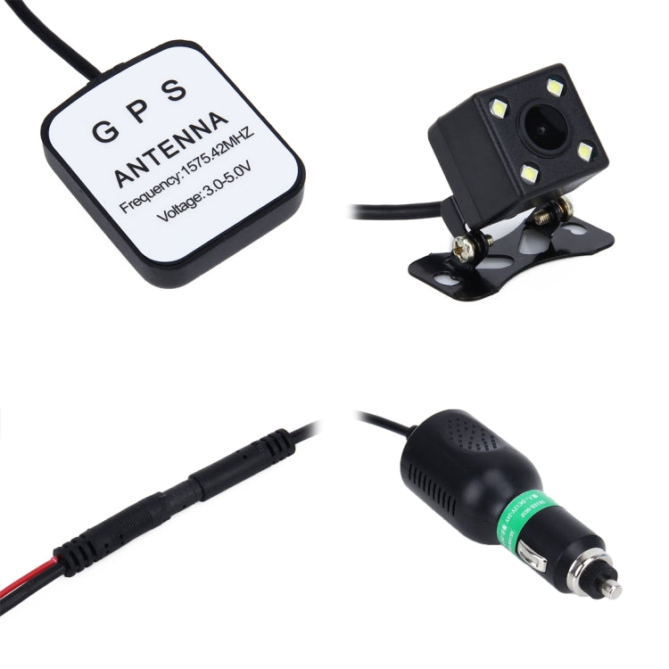 7 inch Car DVR Rearview Mirror Dual Camera WiFi GPS Driving Video Recorder Bluetooth Hands-free Car Dash Cam, 3G Version