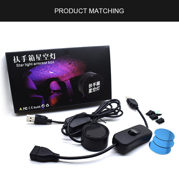 Car Roof Ceiling Decoration 5V Red