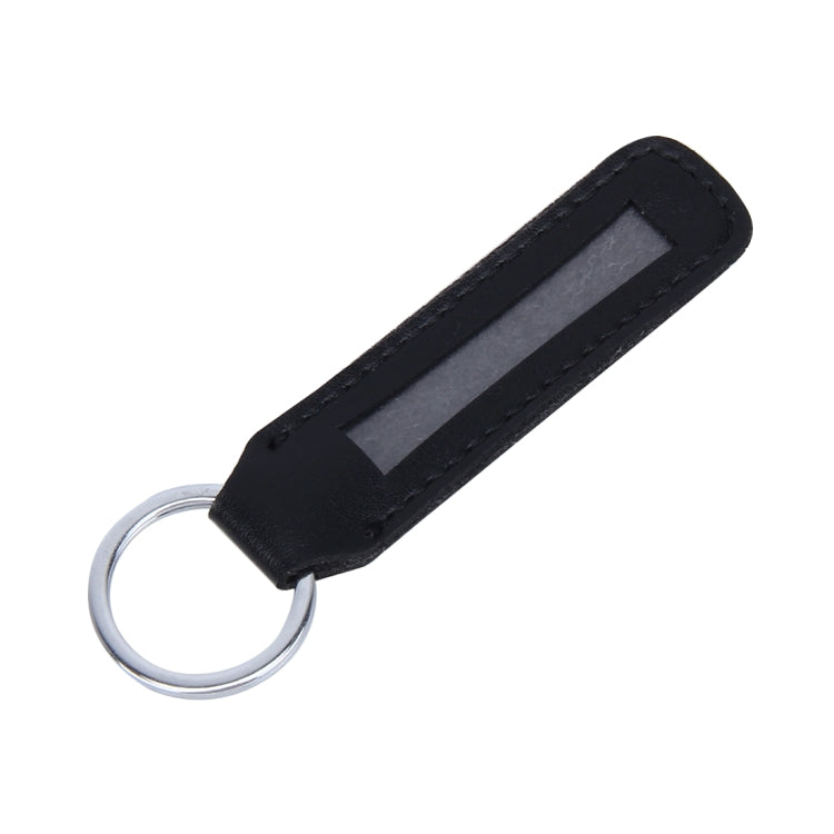 Anti-lost Phone Number Plate Car Keychain Pendant Auto Vehicle Phone Number Card