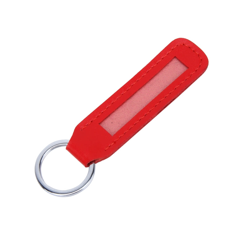 Anti-lost Phone Number Plate Car Keychain Pendant Auto Vehicle Phone Number Card