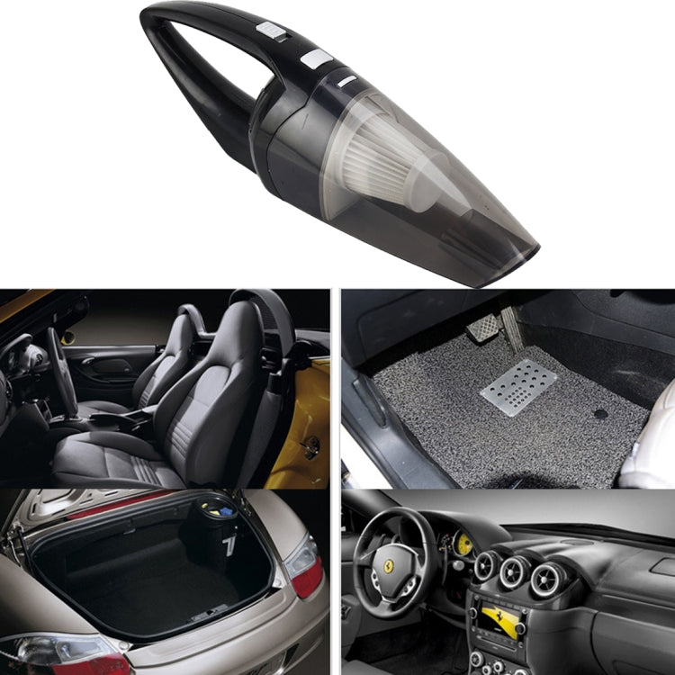 12V Car Vacuum Cleaner Portable Handheld Auto Car Vehicle Vacuum Cleaner Rechargeable Duster with Car Charger
