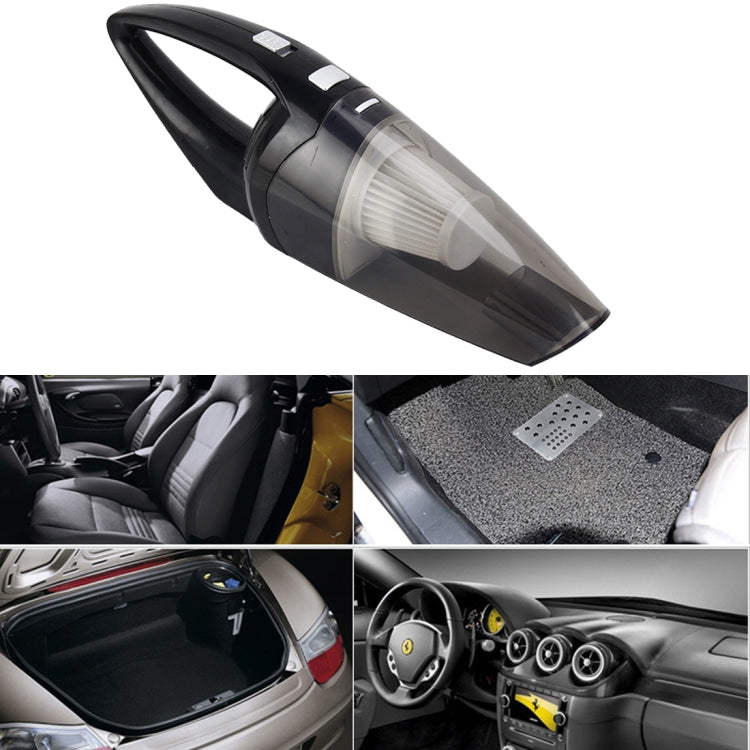 12V Car Vacuum Cleaner Portable Handheld Auto Car Vehicle Vacuum Cleaner Rechargeable Duster with Car Charger