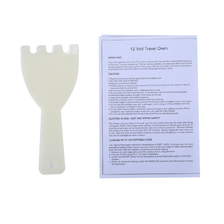 2L Car Plug Lunch Box Heated Camping Boating 12V Portable Stove Car Heater Motor Food Oven with Power Socket of Vehicle