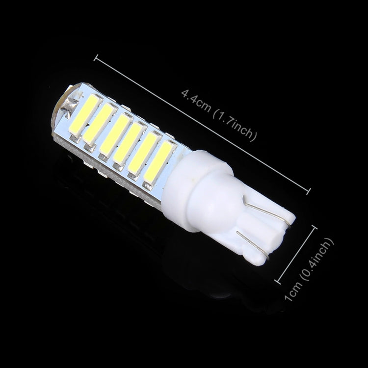 2 PCS T10/W5W/194/501 1.5W 90LM 6000K Car Clearance Lamp Marker Light with 7020 20-SMD LED, DC 12V-24V
