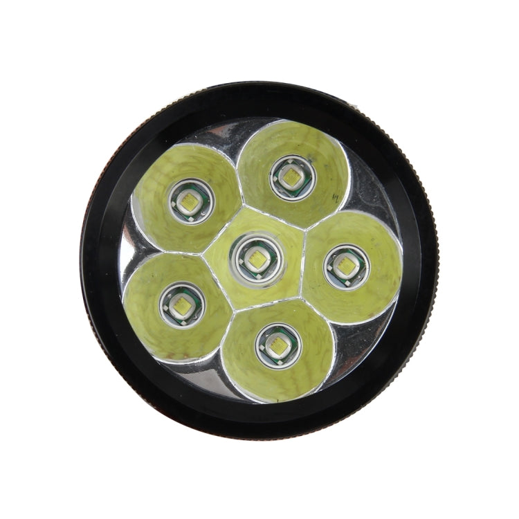 25W 6000K 3000LM 6 CREE Motorcycle Headlight Lamp LED Motorcycle Projector Lamp, DC 10-48V(White Light)