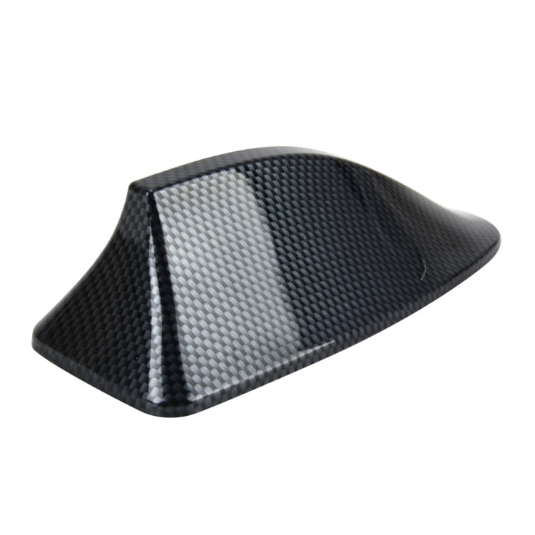 Universal Car Carbon lead Material Antenna Aerial Shark Fin Radio Signal Auto SUV Truck Van Roof Shark Fin Antenna Radio Signal Aerial with Radio Function
