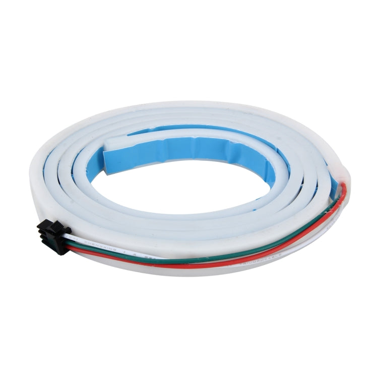 1.2m Car Auto Waterproof Universal Rear Colorful Flowing Light Tail Box Lights with RF Wireless Remote Control and Tail Light Controller, Red Light Brake Light Yellow Light Turn Signal Light LED Lamp Strip Tail Decoration