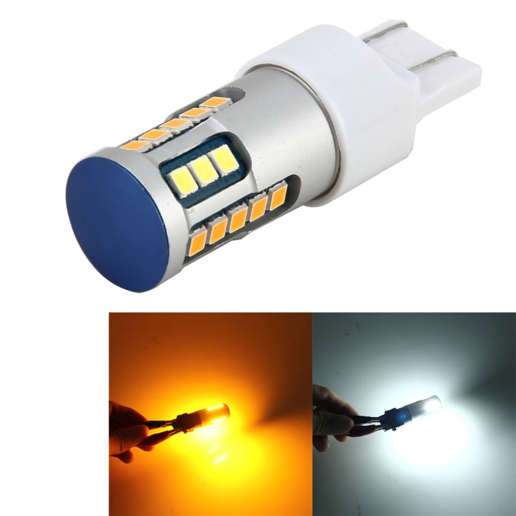 7443 DC 12V 6000K 5W 600LM 24LEDs SMD-2835 Car Auto Brake Light Turn Lights (White Light, Yellow Light)