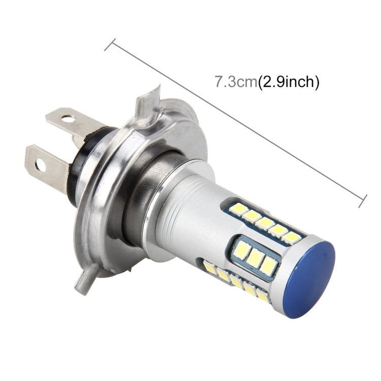H4 5W 600 LM 6000K Car Fog Light with 24 LEDs SMD-2835 Lamps, DC 12V(White Light)
