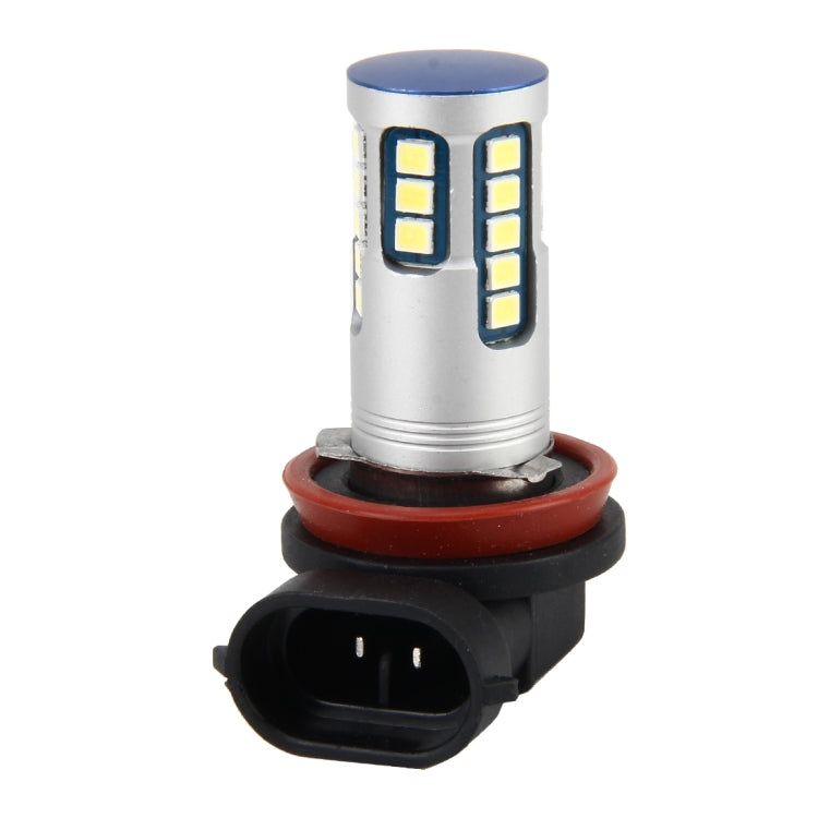 H11 5W 600 LM 6000K Car Fog Light with 24 LEDs SMD-2835 Lamps, DC 12V(White Light)