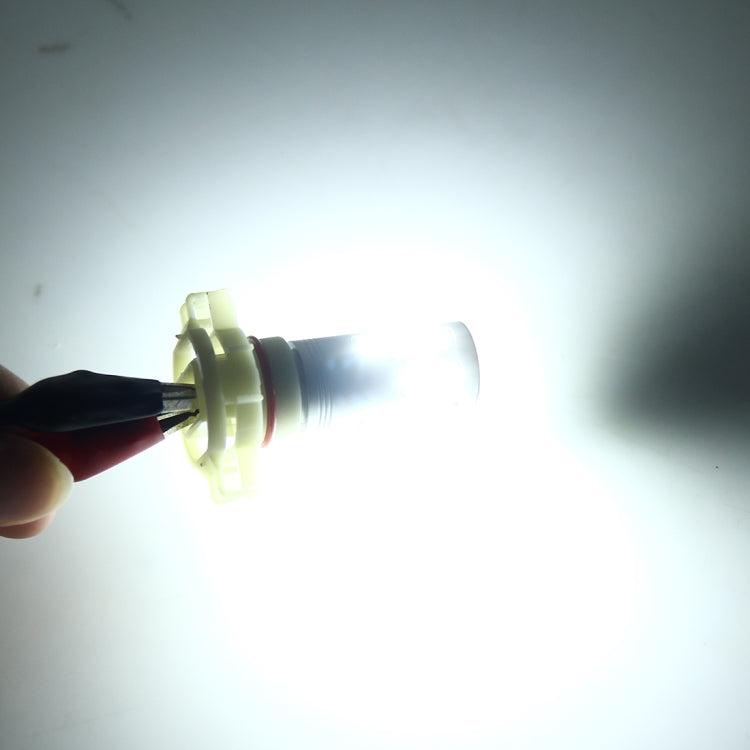 H16 5W 600 LM 6000K Car Fog Light with 24 LEDs SMD-2835 Lamps, DC 12V(White Light)