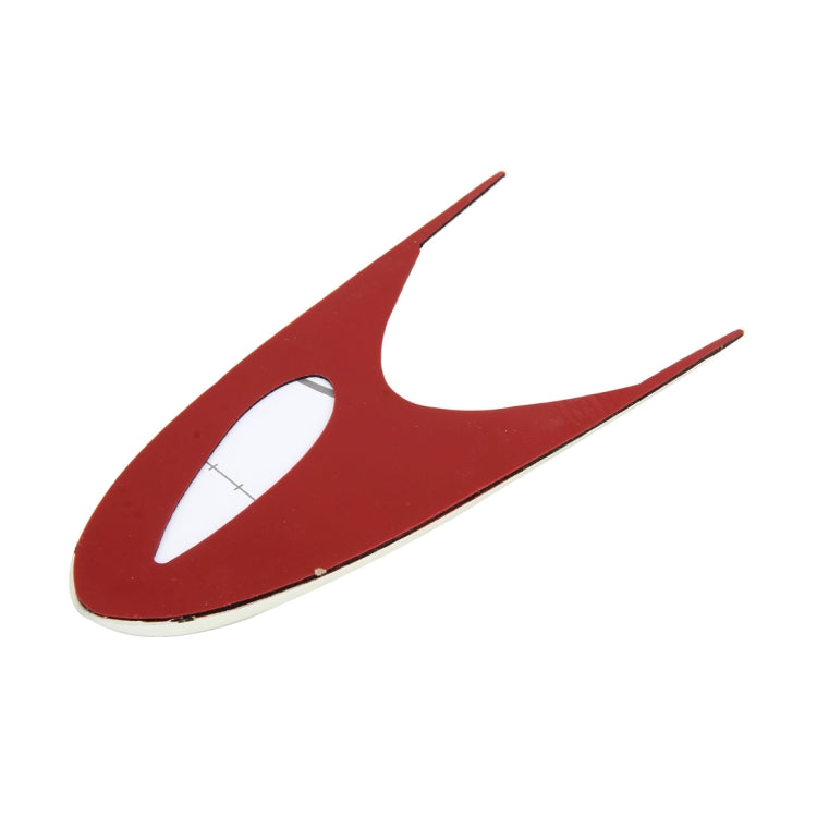 2 PCS Car Plastic Decorative Stickers, Size: 19.3*9.3cm(Silver + Black)