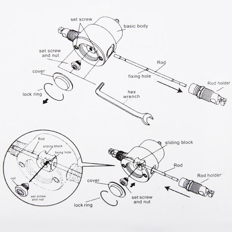 Double-head Metal Sheet Cutting Sheet Nibbler Saw Cutting Tool