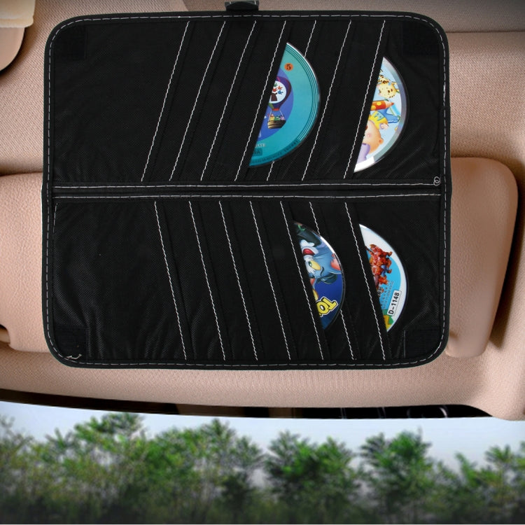 Universal Folding CD Folder Car Facial Tissue Box 2 in 1 Fashion and Simple Paper Napkin Bag Car Sun Visor Auto CD Card Holder Tissue Napkin Box with Napkin