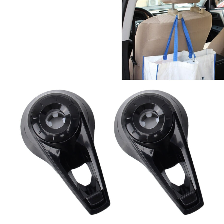 2 PCS Universal Car Seat Back Bag Hanger Holder Auto Headrest Luggage Hook