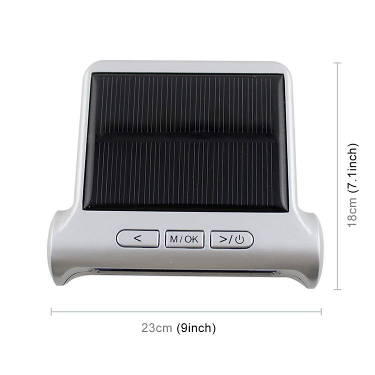 PZ802-E Solar Powered Video TPMS External Tire Pressure Monitor with LCD Color Display Screen