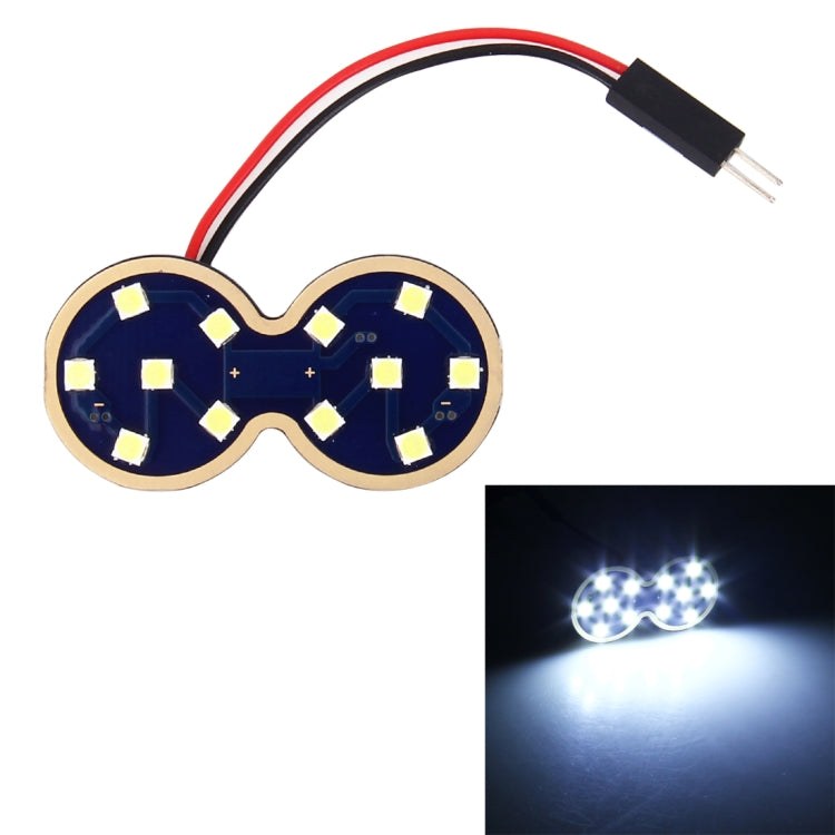 DC 12V 2W 120LM 6000K Bright White Light 12 SMD-3030 LED Bulbs Car Dome Lamp Reading Light with Decoder