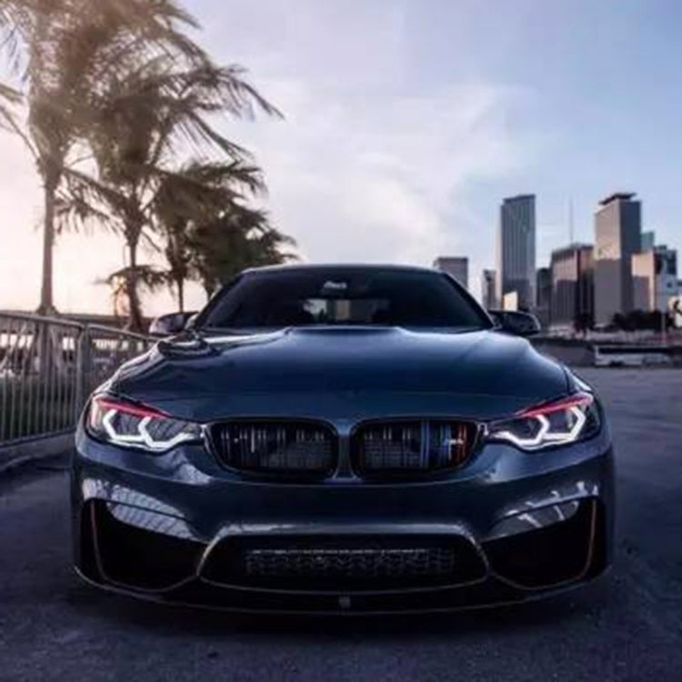 4 PCS 3W 6000K 180LM DC 12V Car Super Bright White Angel Eye Halo Ring Light Lamp for BMW 2/3/4/5 Series F30,F32(335i), F82/F80(M3/M4),M5/E90/E92