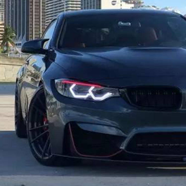 4 PCS 3W 6000K 180LM DC 12V Car Super Bright White Angel Eye Halo Ring Light Lamp for BMW 2/3/4/5 Series F30,F32(335i), F82/F80(M3/M4),M5/E90/E92