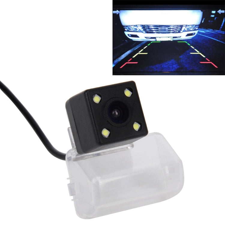656×492 Effective Pixel NTSC 60HZ CMOS II Waterproof Car Rear View Backup Camera With 4 LED Lamps for 2005-2013 Version Mazda 6