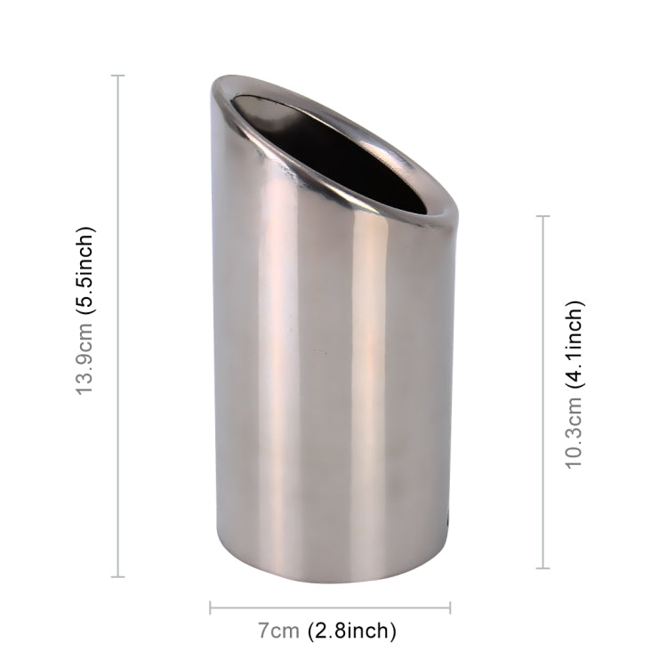 Car Styling Stainless Steel Exhaust Tail Muffler Tip Pipe for VW Volkswagen 1.6T Swept Volume