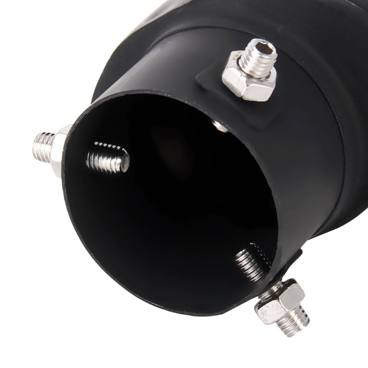 Universal Car Styling Stainless Steel Straight Bolt-on Exhaust Tail Muffler Tip Pipe with Mesh