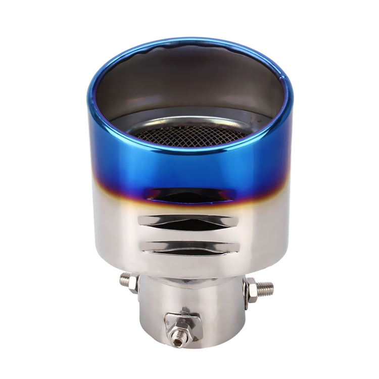 Universal Car Styling Stainless Steel Straight Bolt-on Exhaust Tail Muffler Tip Pipe with Mesh