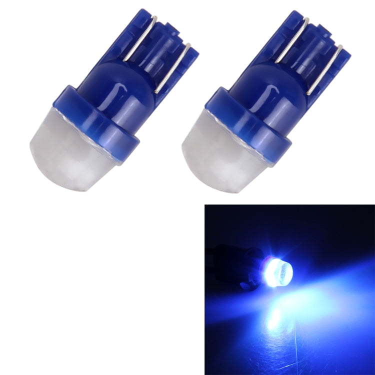 2 PCS T10/W5W/194/501/168 0.6W 35LM 6000K 2835-LED Bulbs Car Reading Lamp Clearance Light, DC 12V