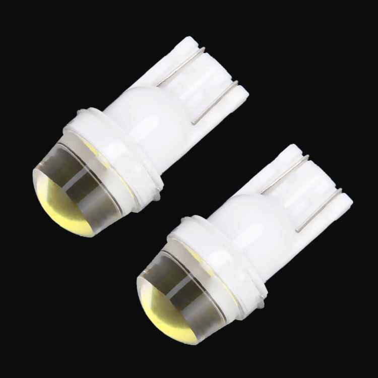 2 PCS T10/W5W/194/501/168 0.6W 35LM 6000K 2835-LED Bulbs Car Reading Lamp Clearance Light, DC 12V