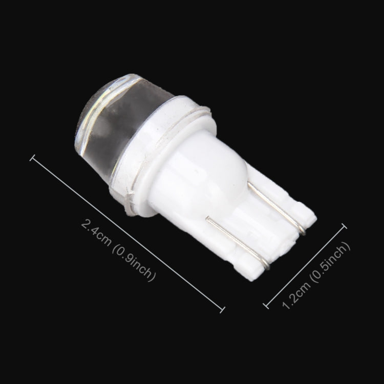 2 PCS T10/W5W/194/501/168 0.6W 35LM 6000K 2835-LED Bulbs Car Reading Lamp Clearance Light, DC 12V