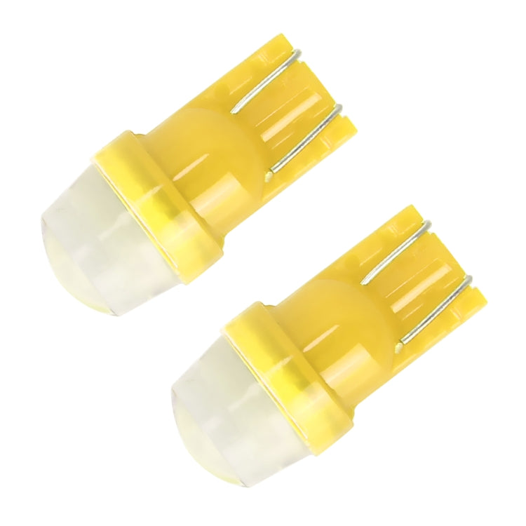 2 PCS T10/W5W/194/501/168 0.6W 35LM 6000K 2835-LED Bulbs Car Reading Lamp Clearance Light, DC 12V